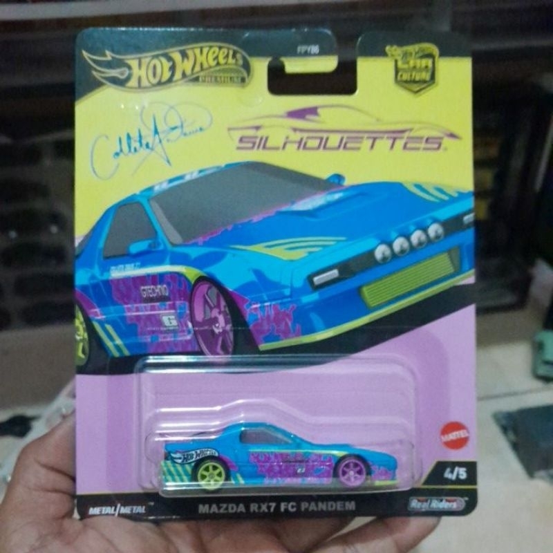 hotwheels mazda rx7 fc pandem silhouette