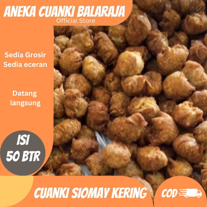 

Cuanki Siomay kering khas Bandung Isi 50 Butir