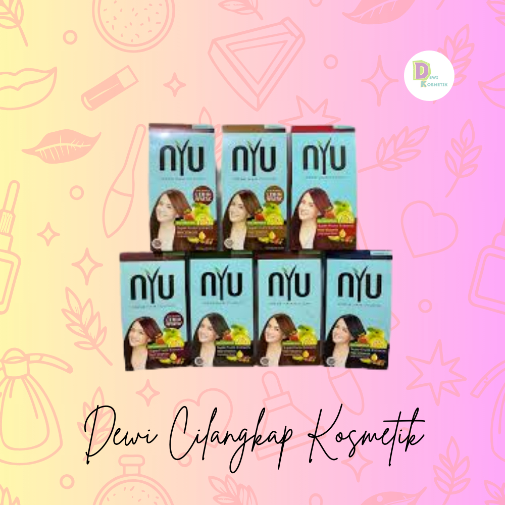 NYU Creme Hair Color Natural - Pewarna Rambut NYU - Cat Rambut - Pewarna rambut HALAL