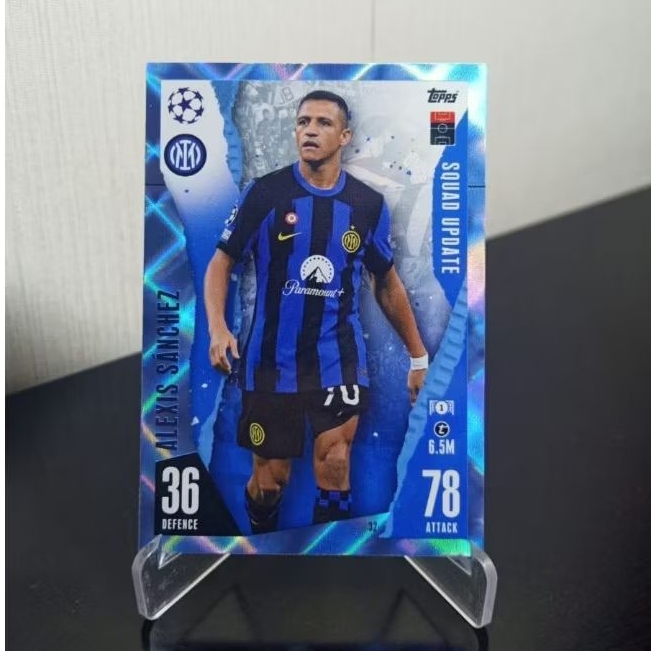 Alexis Sanchez,Inter Milan,Topps Match Attax