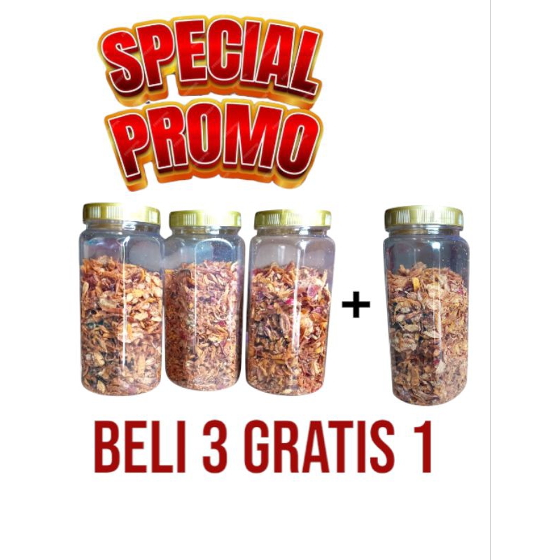 

bawang goreng campur lezat renyah, tanpa bahan pengawet halal,