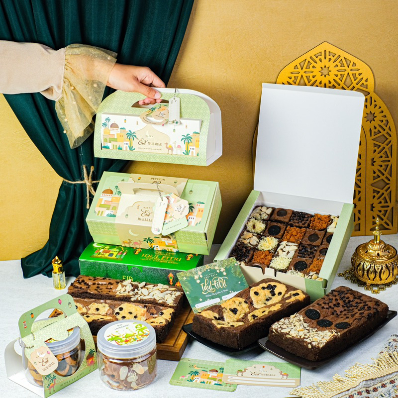 

HAMPERS LEBARAN | EID MUBARAK | BROWNIES