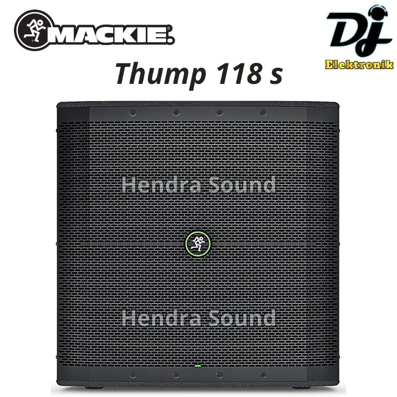 MACKIE ● THUMP 118s / THUMP118 s - Speaker Subwoofer Aktif 18 inch (Harga 1 unit)