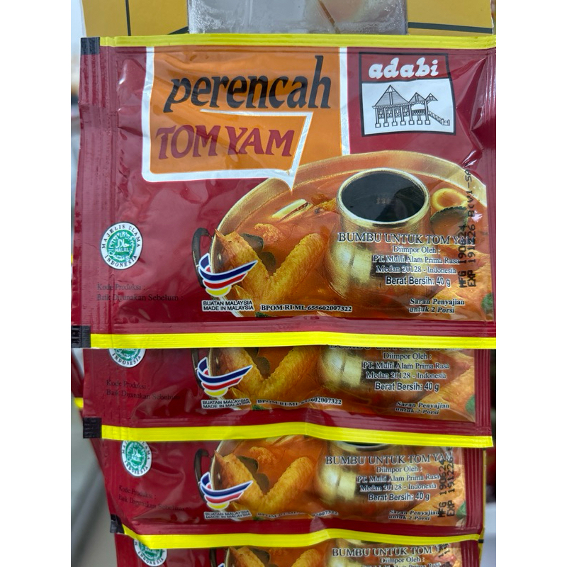 

TOMYAM BUMBU UNTUK TOMYAM MERK PERENCAH