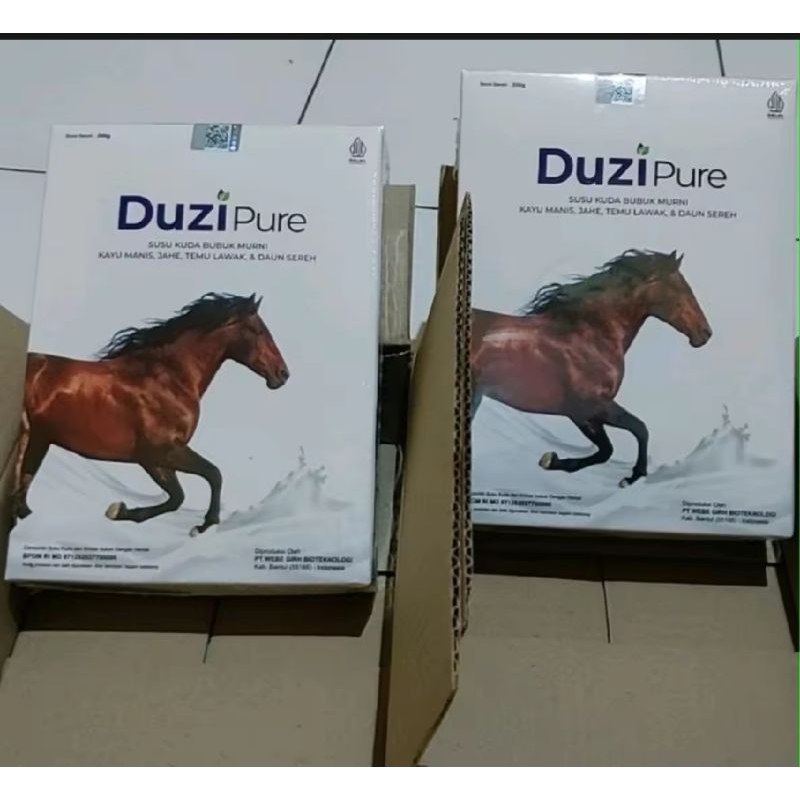 

DuziPure Susu Kuda Lombok Atasi Nyeri Sendi Kebas Serbuk 200Gram