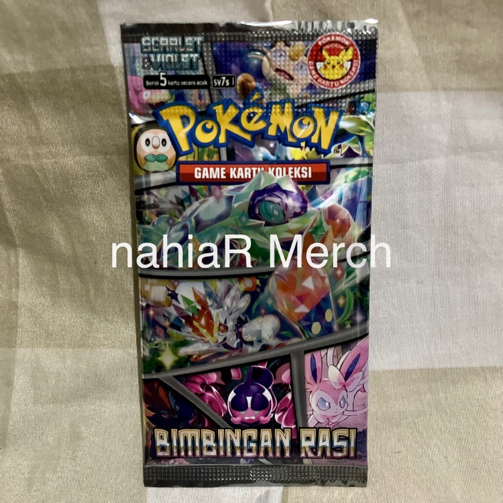 Pokemon TCG Indonesia Bimbingan Rasi Official Booster Pack