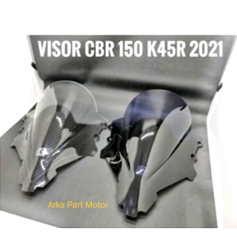 Visor Windshields All New Honda CBR 150r K45r 2021-2023 Tebal
