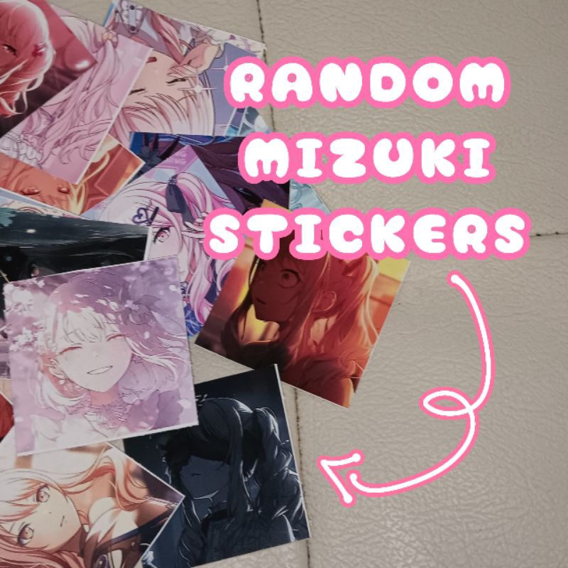 

Mizuki Akiyama | Random Stickers ! Project Sekai Colorful Stage [Each Set-10pcs] !READ DESC!