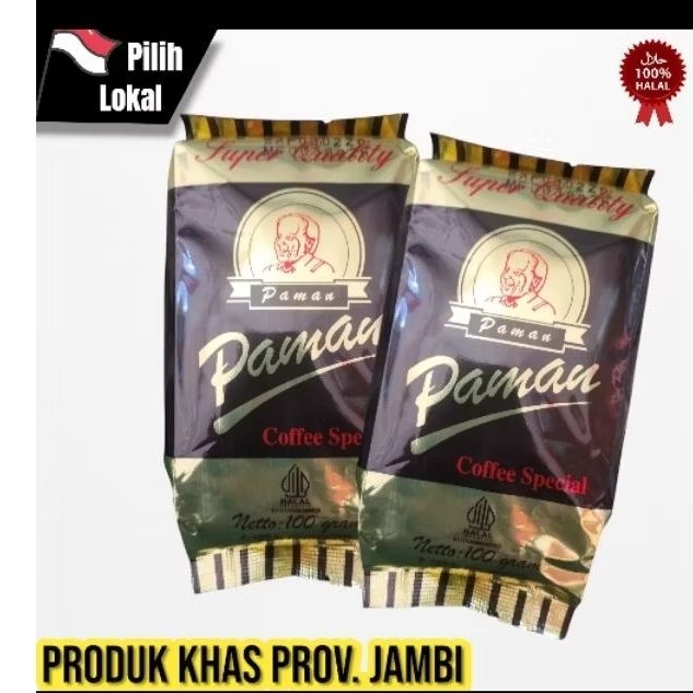 

Kopi Paman Super Quality Khas Jambi 100grm