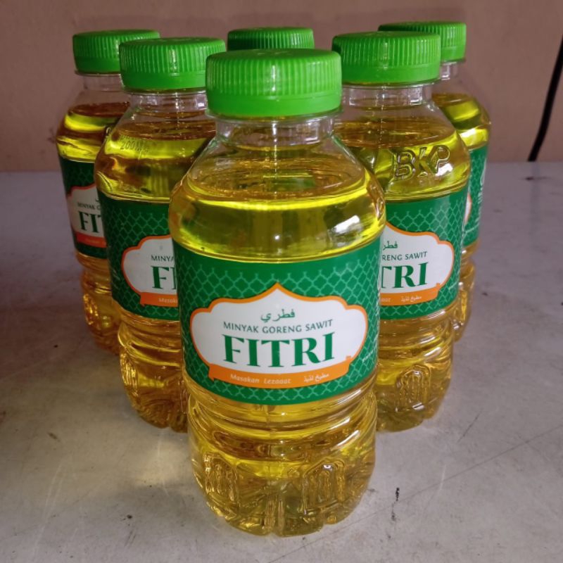 

Minyak goreng Fitri 200ml 1 krat