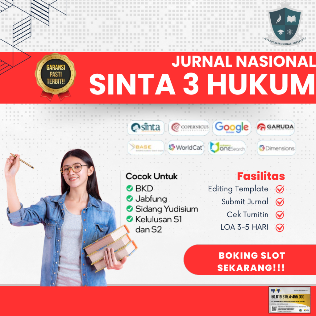 Jurnal Nasional Sinta 3 Hukum