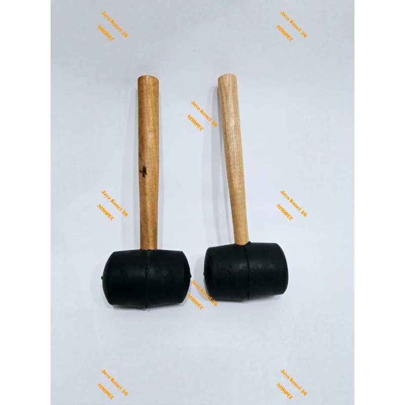 Palu Karet Jumbo 24oz / Palu Karet Keramik Granite JUMBO 24oz / Palu Karet Gagang Kayu 24oz