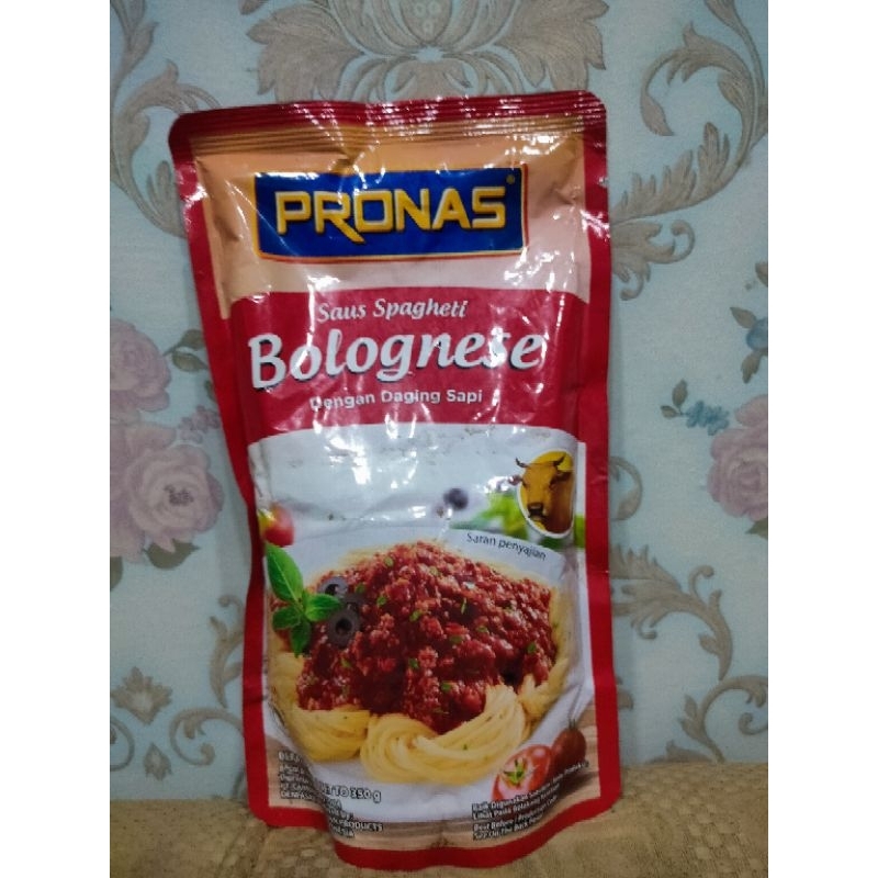 

PRONAS Sauce Spaghetti Bolognese 350gram