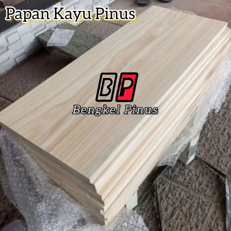 KAYU PAPAN PINUS JATI BELANDA GRESS / SUDAH AMPLAS HALUS TINGGAL PAKAI