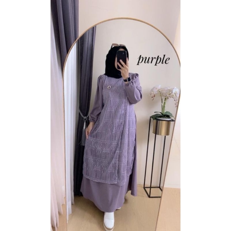 Army dress brukat #gamislebaran