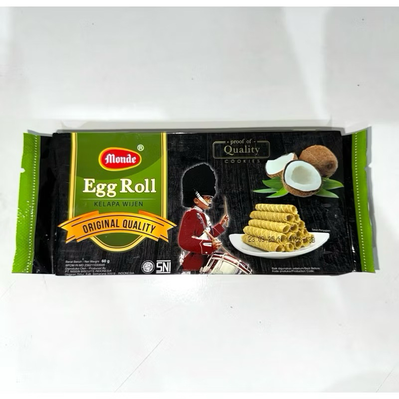 

EGG ROLL KELAPA WIJEN MONDE