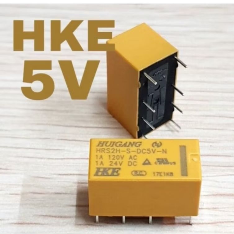 RELAY 5 VOLT 8 PIN RELAY HKE 8PIN RELAY 8KAKI RELAY 5V 8 KAKI RELAY 5VOLT 8PIN