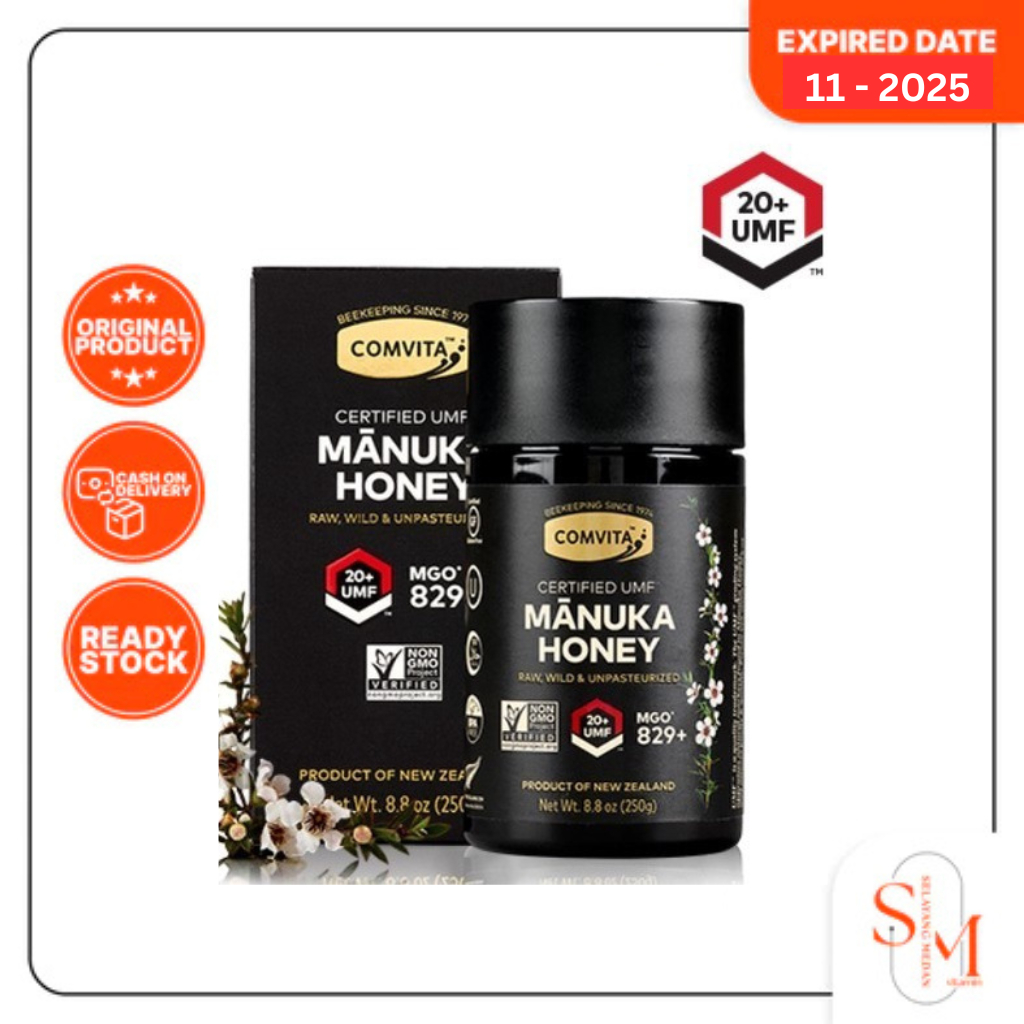 

Madu Comvita Manuka Honey UMF 20+ 250 gram Asli New Zealand - Sembuhkan Segala Penyakit