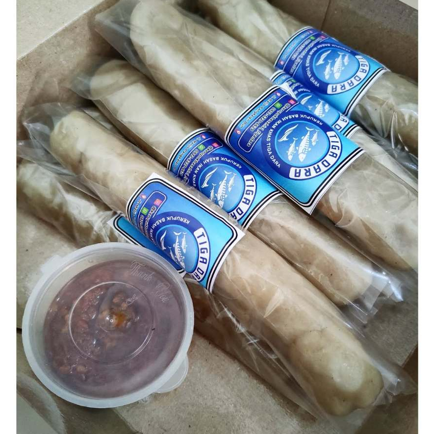 

Kerupuk Basah Box Isi (3 Lonjor) Khas Sukamara | Cemilan | Makanan | Oleh-Oleh | Kerupuk | Pedas | Sambal