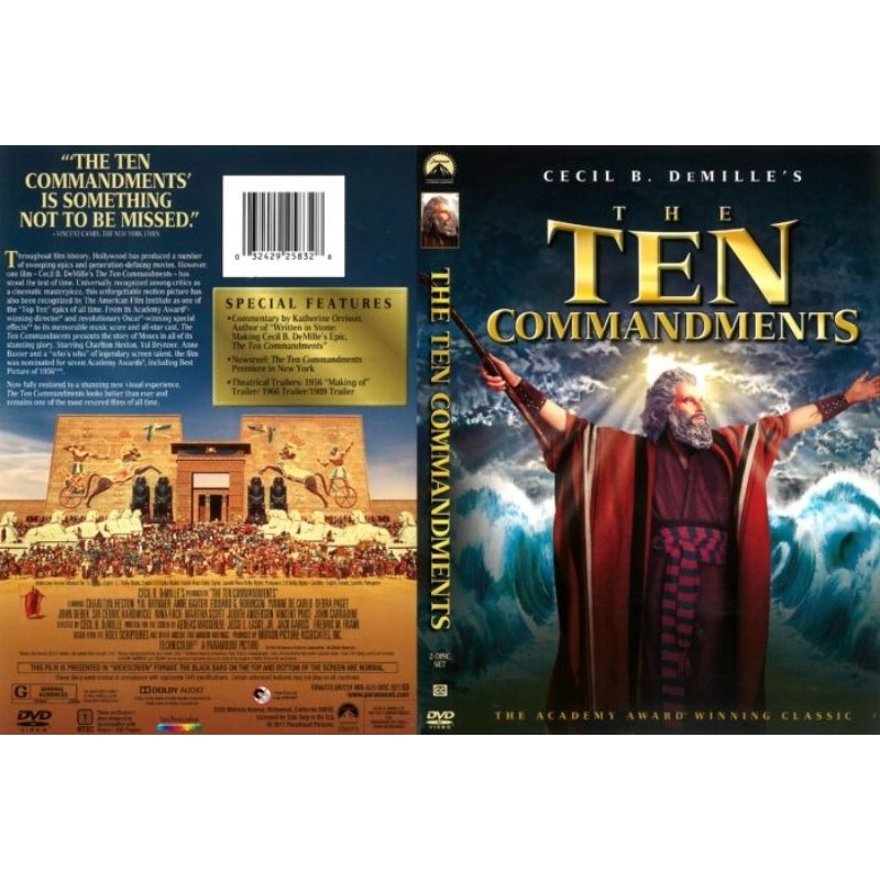 KASET  FILM THE TEN COMMAMENDTS-FILM SEJARAH PERJUANGAN NABI MUHAMMAD-KASET FILM KISAH NABI-FILM NAB