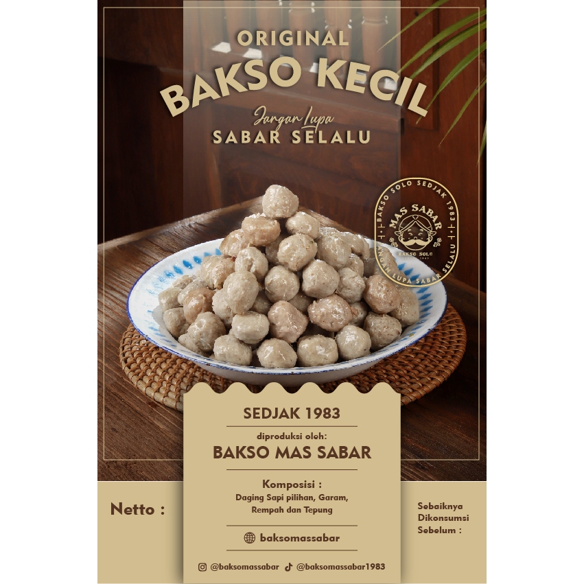 

Bakso Frozen Kemasan