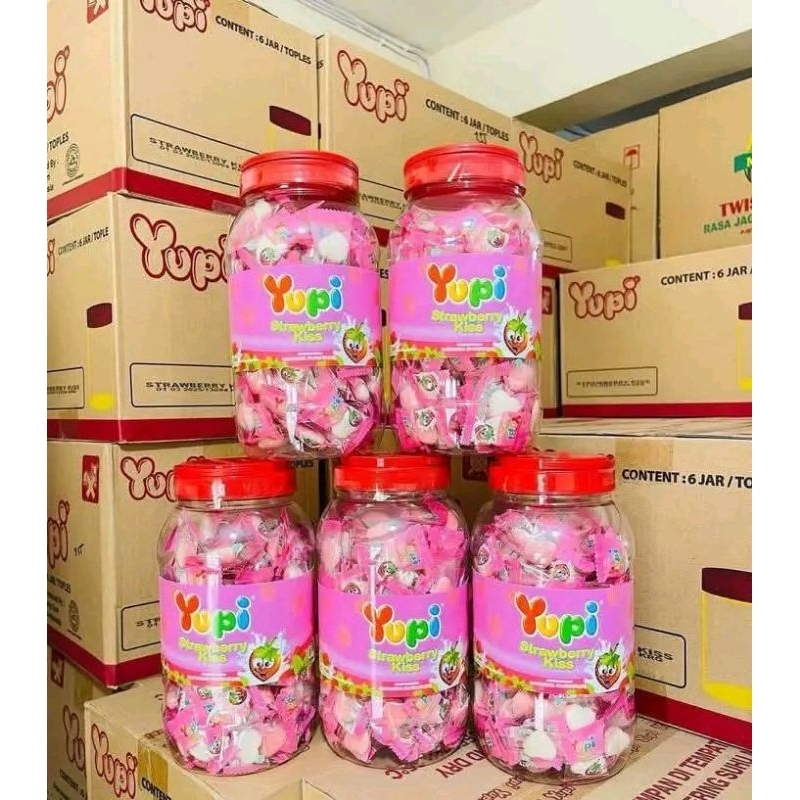 

Permen Yupi Toples 240gr | PACKING DUS+BUBBLE
