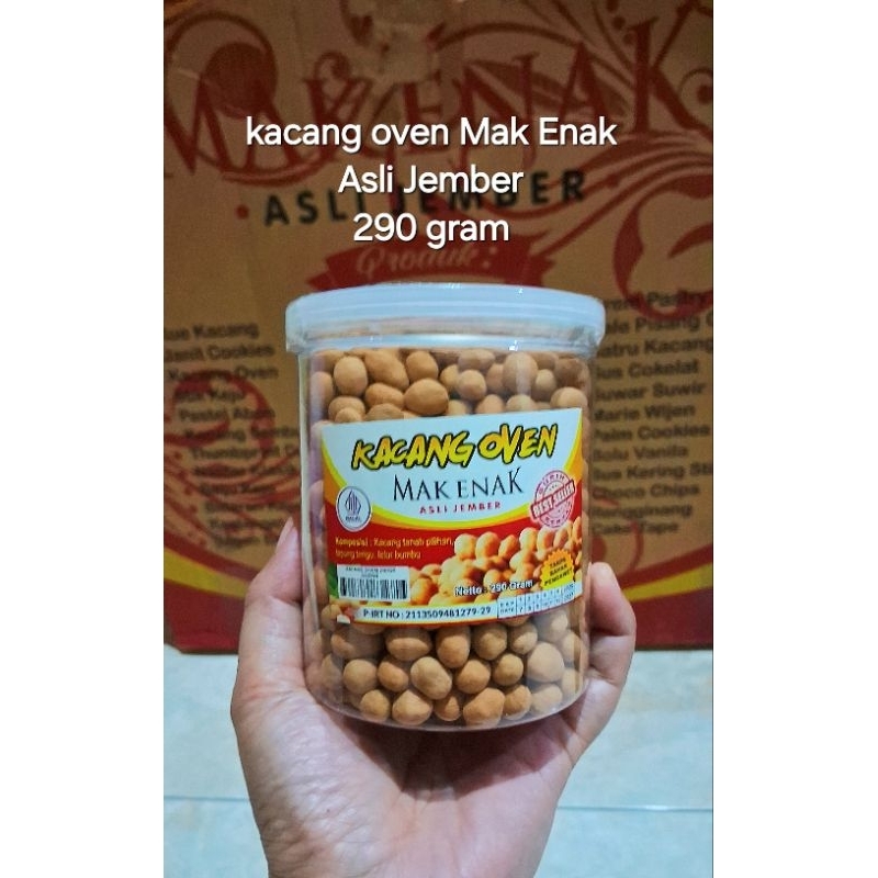 

KACANG OVEN MAK ENAK ASLI JEMBER - 290 GRAM