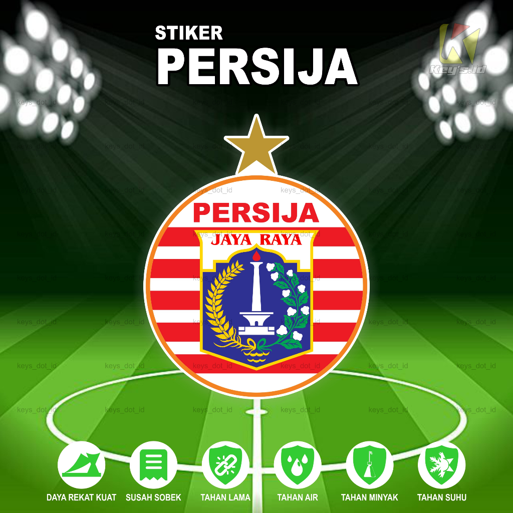 

STIKER PERSIJA JAKARTA, STICKER LOGO CLUB PERSIJA, STIKER PERSIJA ANTI AIR SUDAH DICUTTING