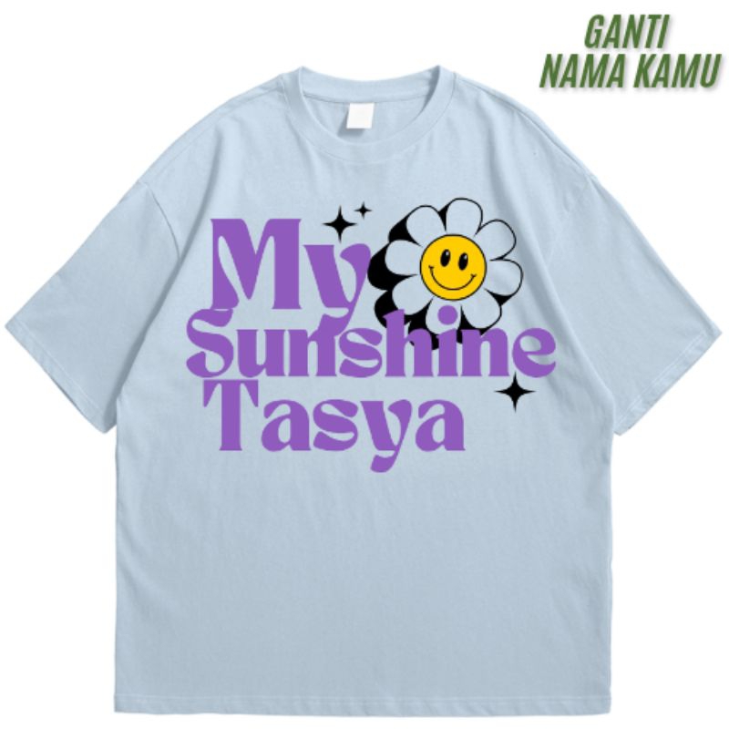 KAOSPUTIH/KAOSHITAM/KAOS SABLON DTF DESAINT NAMA SENDIRI/BAJU COUPLE NAMA PASANGAN/BAJU COUPLE KEKIN