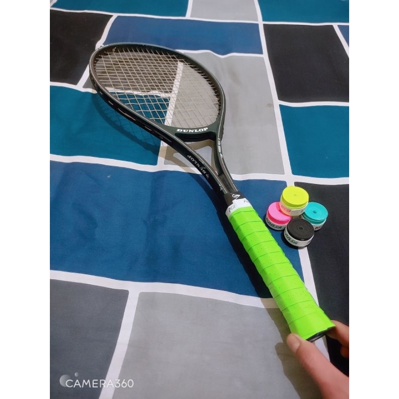 RAKET TENIS ORIGINAL DUNLOP POWER PLEX 90 BEKAS SIAP PAKAI