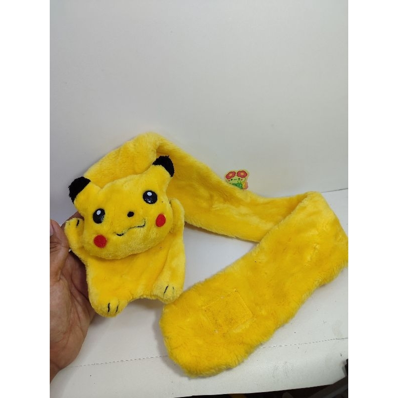 boneka pikachu pokemon vintage syall cut brand