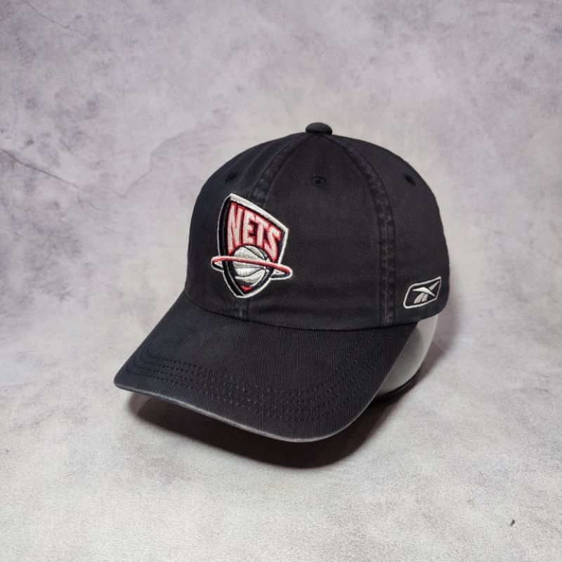 brooklyn nets nba baseball caps reebok original second