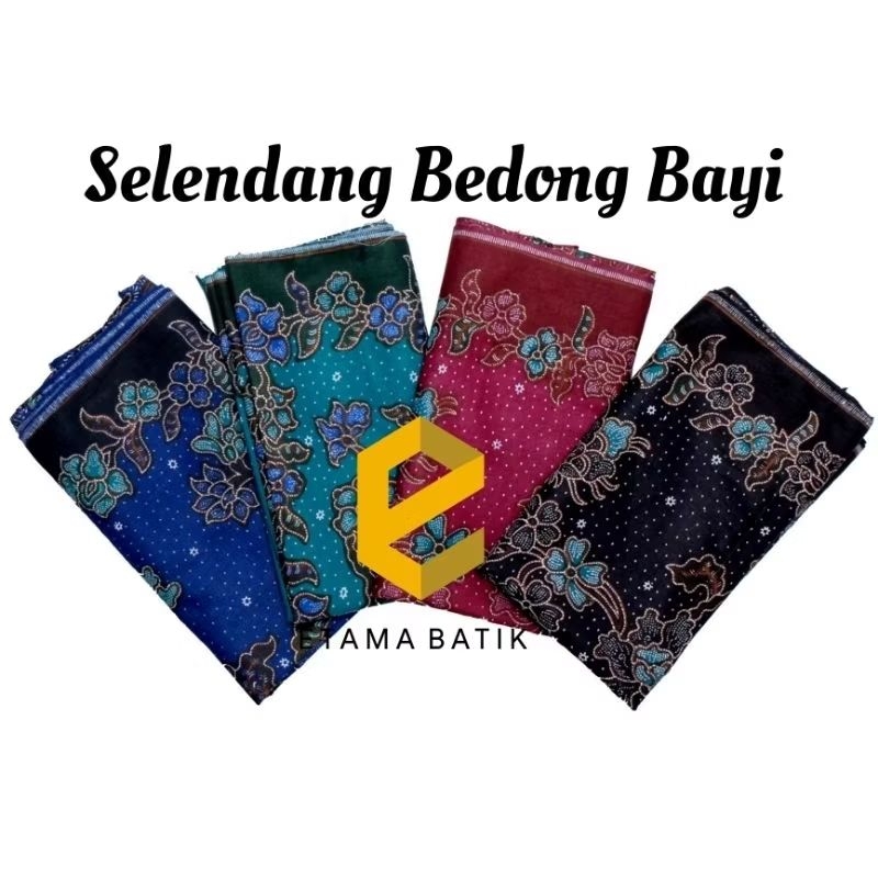 Selendang Barut Bedong Bayi Batik Fitri Ana Pekalongan