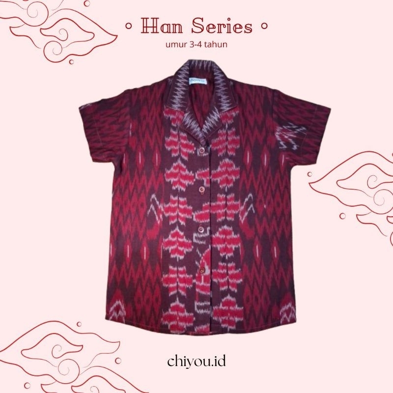 chiyou.id - Han Series - kemeja anak pakaian anak laki-laki kemeja lebaran