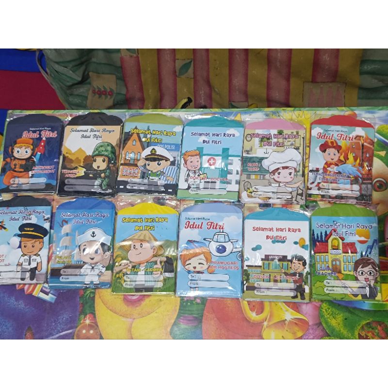 

Amplop Lebaran Murah Meriah. Uk. sedang isi 10