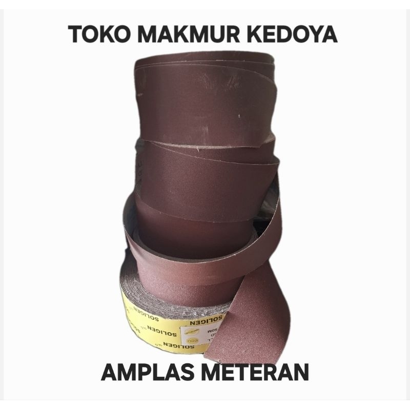 AMPLAS KAYU/BESI METERAN