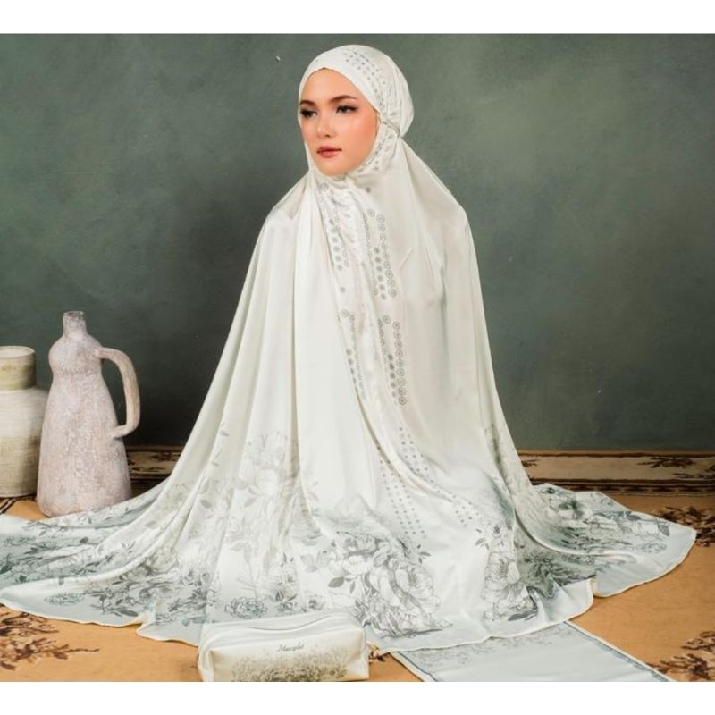 mukena silky premium mewah dewasa jumbo