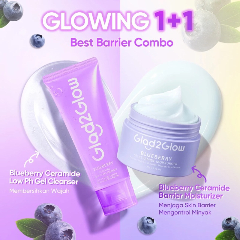 2pcs Glad2Glow paket glowing