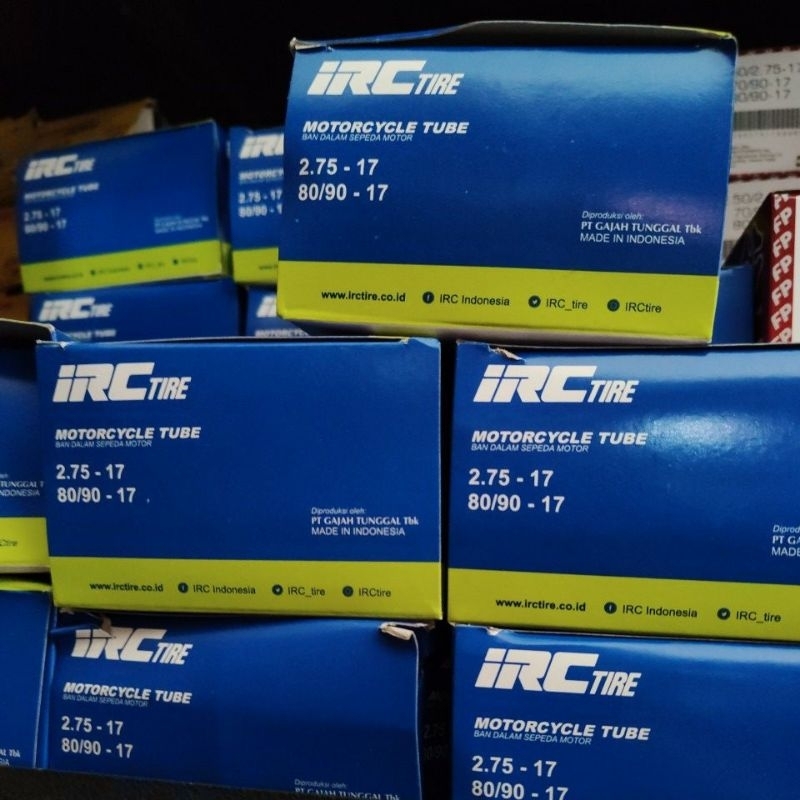 Ban dalam IRC 275-17  / 80/90-17 ban dalam motor ring 17