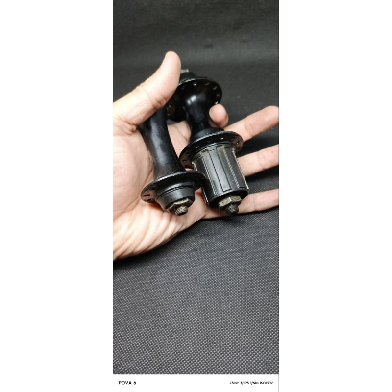Hub Freehub rimbrake Pelor not bearing set 24/28 hole