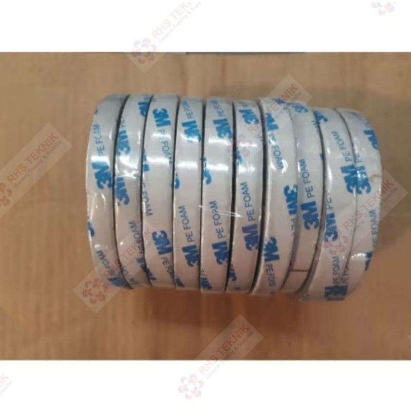 

Double tape busa 3M PE Foam tape 12mm x 4m 1/2" Inchi