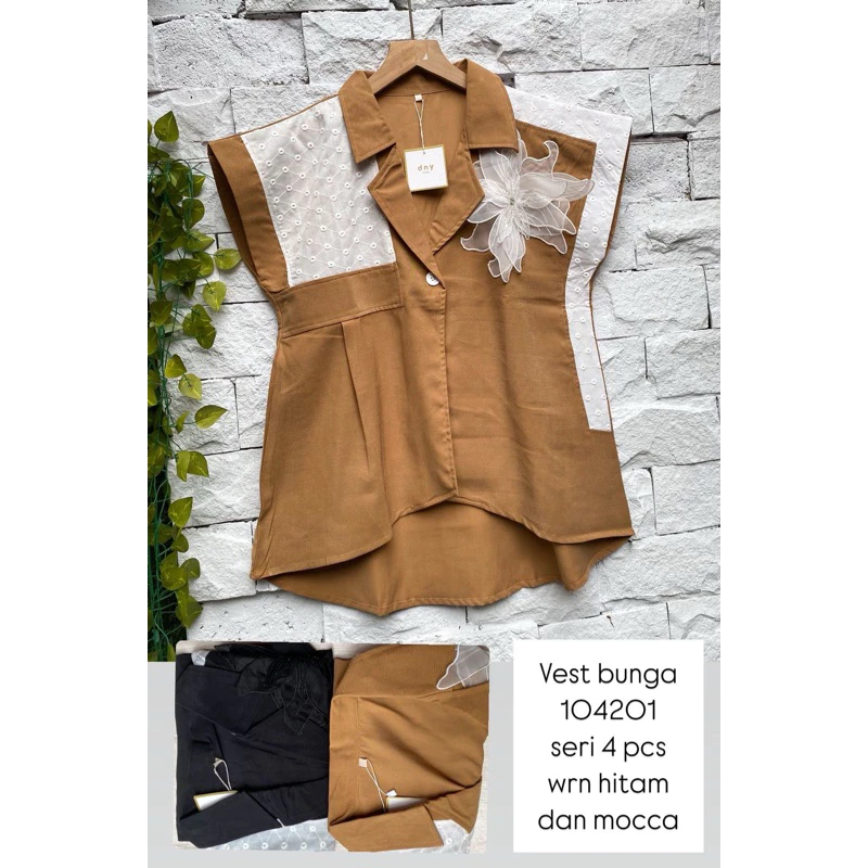 Vest Bunga Organza Payet