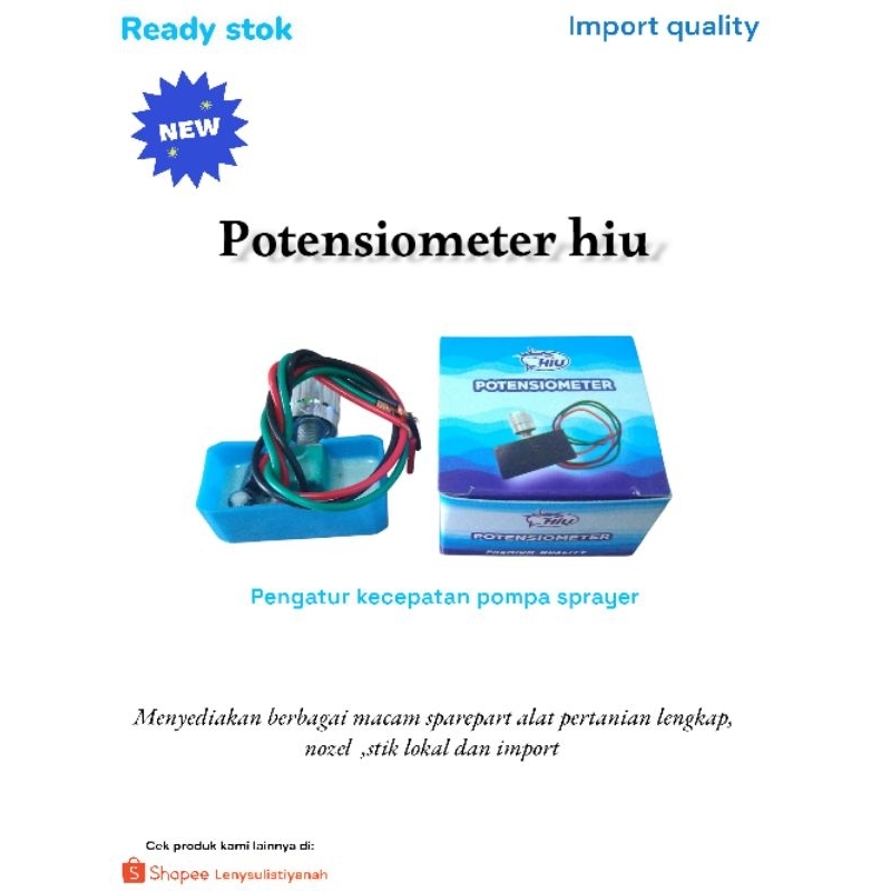 POTENSIOMETER HIU ORIGINAL | POTENSIOMETER PREMIUM QUALITY