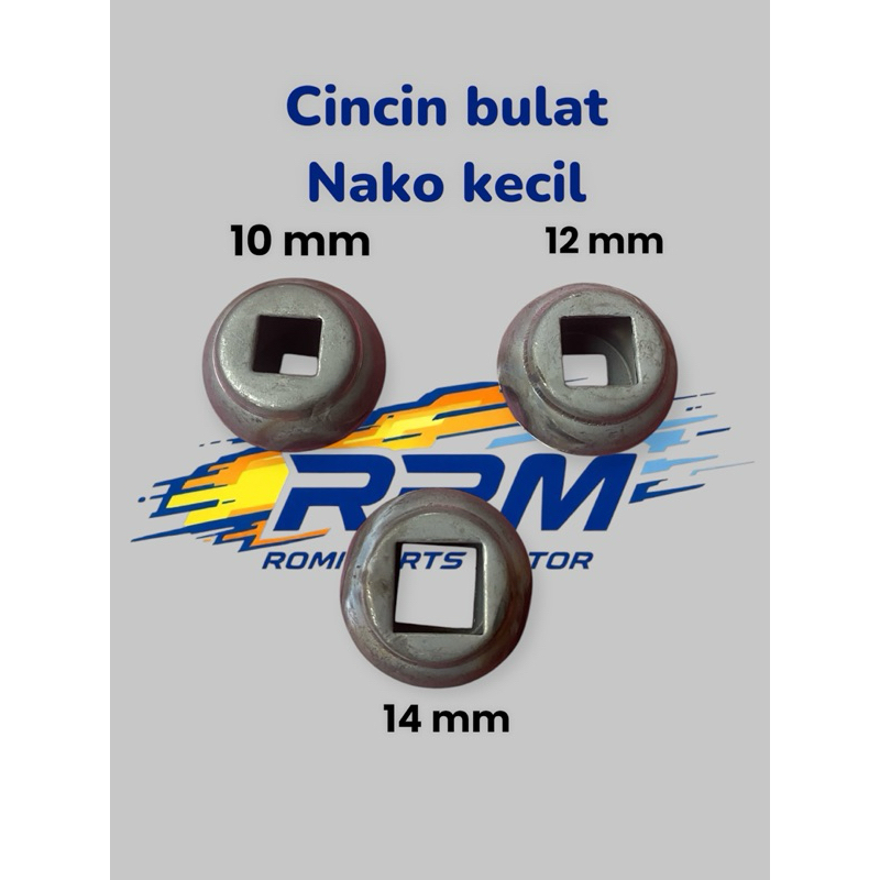 ORNAMEN CINCIN BULAT/GENTONG KECIL ORNAMEN PAGAR BESI