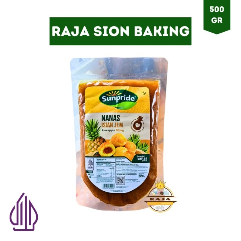 

SUNPRIDE Selai Nastar Kering 500gr / Selai Nanas Kering Nastar