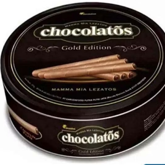 

gery wafer roll chocolatos dark 190g