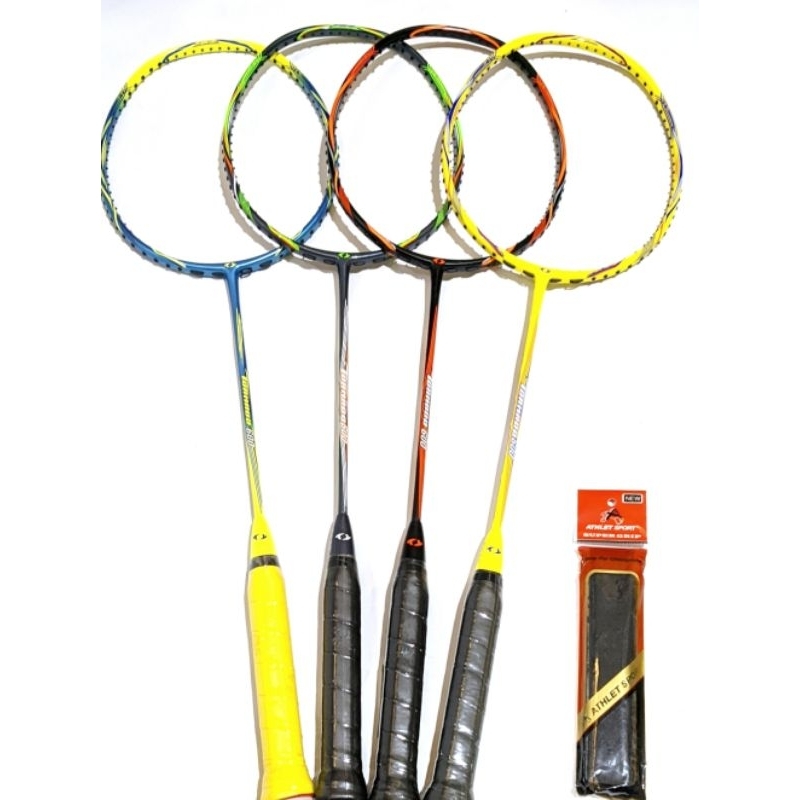 Raket Badminton Astec Tornado 600 (Batangan) Original Bonus Grip