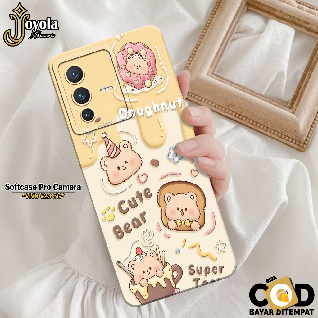 JOYOLA Case VIVO V23 5G - Fashion Case Kartun - Softcase VIVO V23 5G - Pro Camera - Casing VIVO V23 