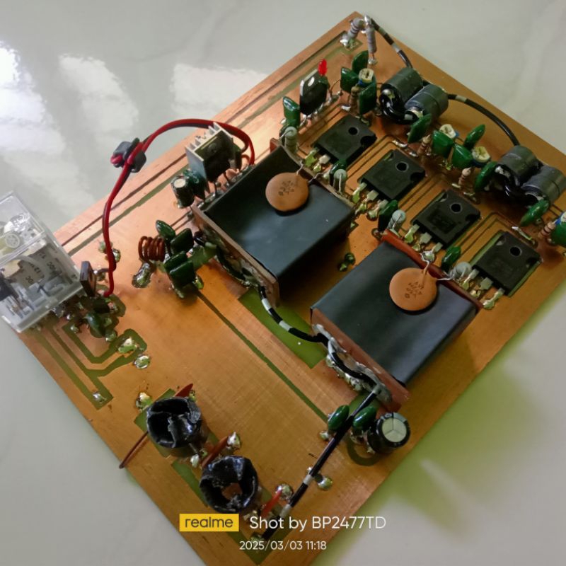 boster hf 40m band PCB unit