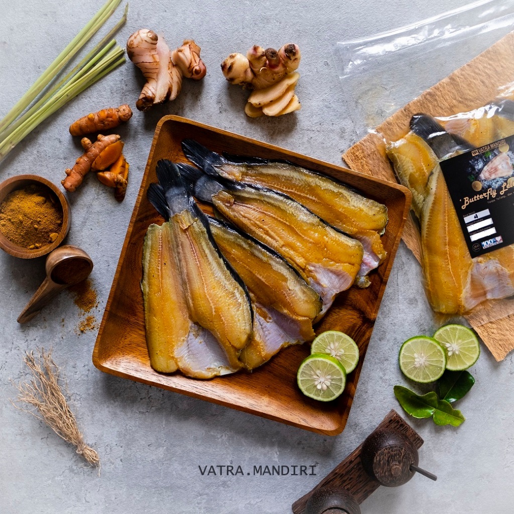

Lele Butterfly Bumbu Kuning isi 4 Frozen